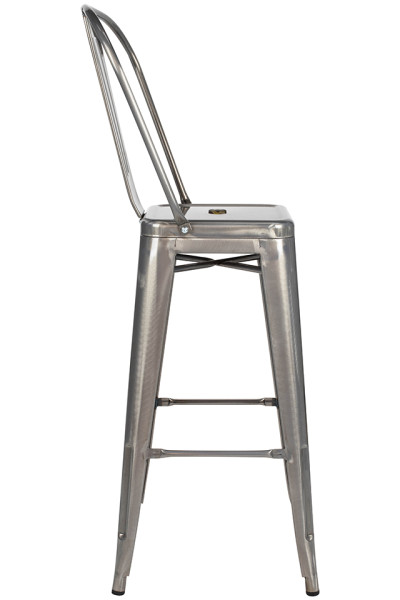 Krzesło barowe TOWER BIG BACK 76(Paris) metal