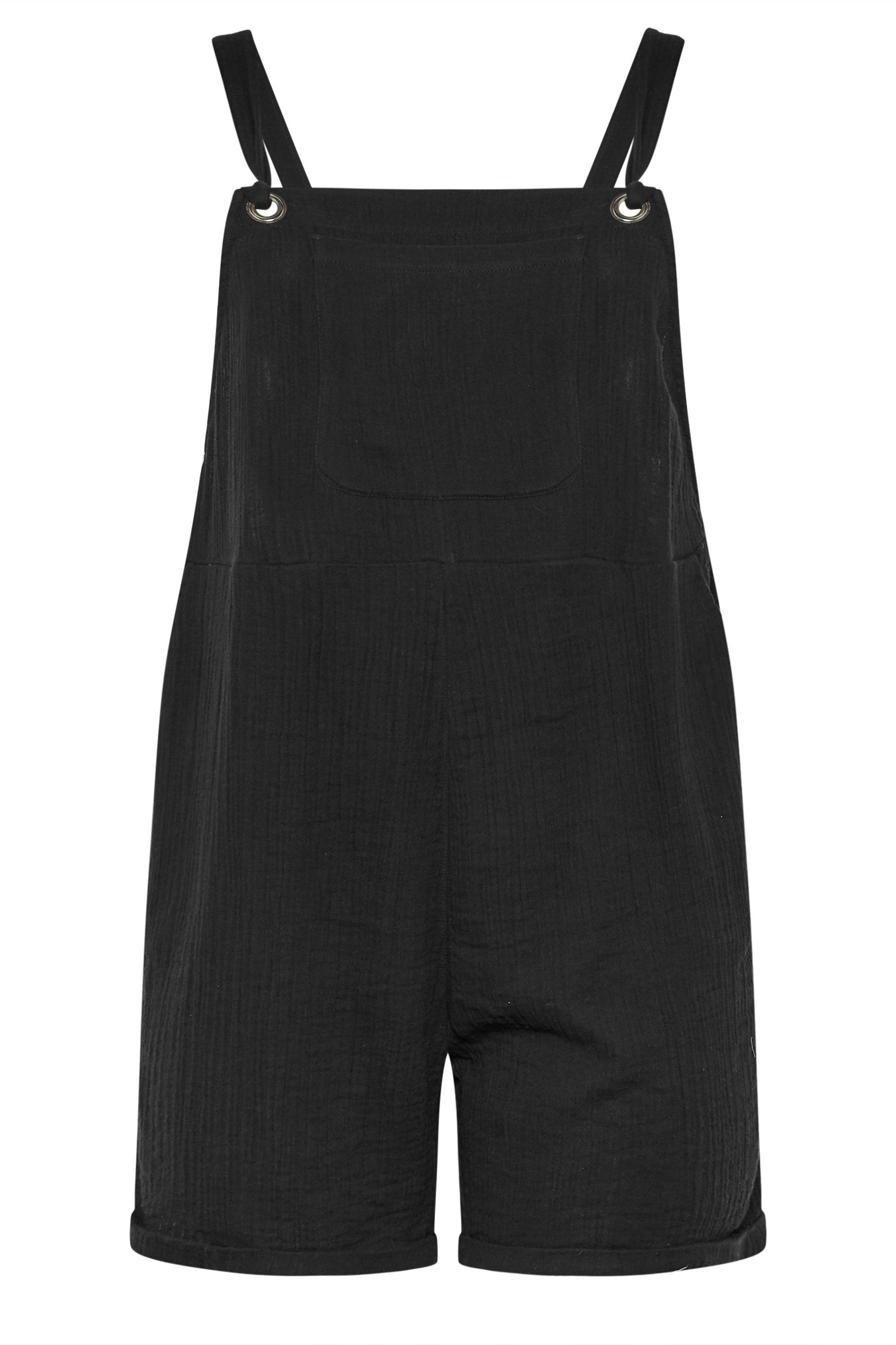 Yours Short Dungarees