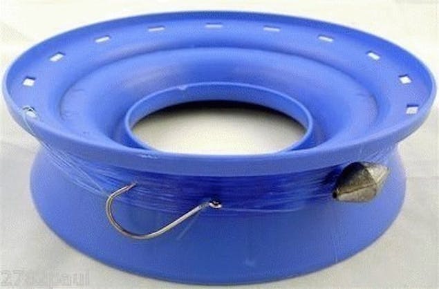8 Inch Hand Caster Pre Rigged with 100m of 40lb Mono Fishing Line