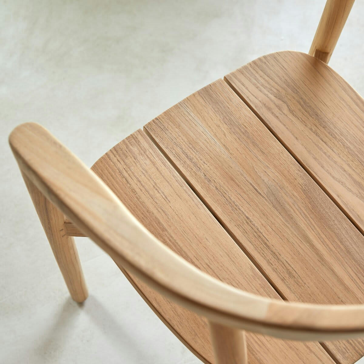 FRANCIA - Chaise en teck massif