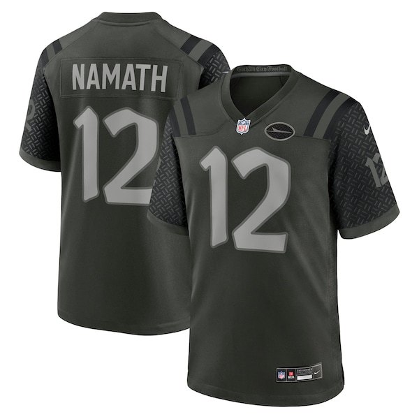 Joe Namath New York Jets Nike 2025 Rivalries Collection Retired Player Game Jersey - Gotham Green
