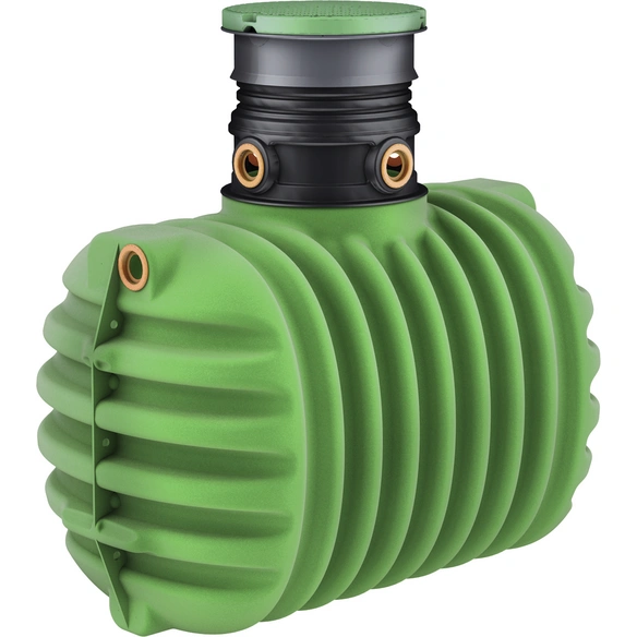 Regenwassertank »CRISTALL PROline«, 1600l, oval, ohne Teleskop-Domschacht Cristall