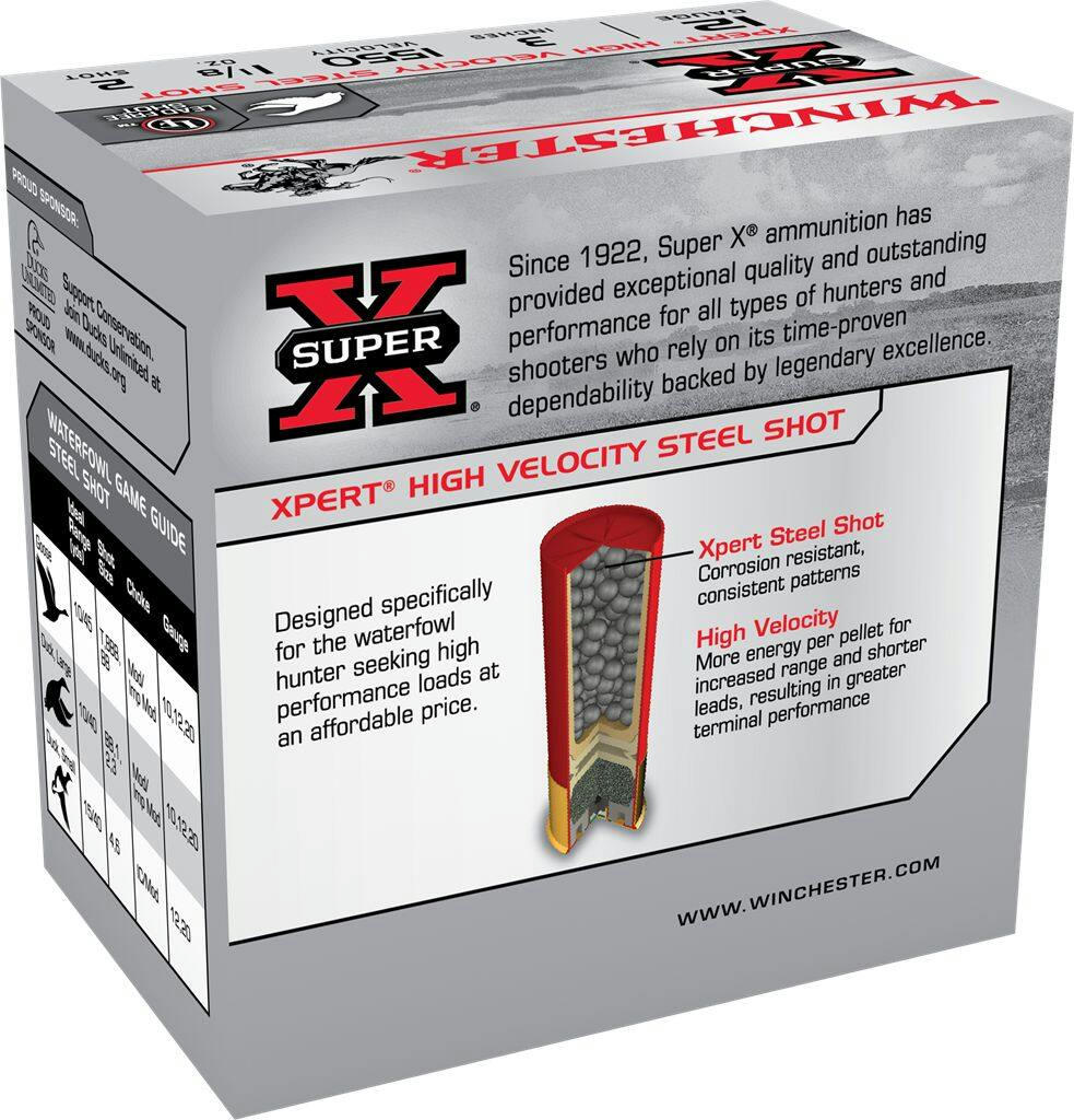 Winchester 12-Gauge Steel Shotgun Shell, 3-in, 25-rounds