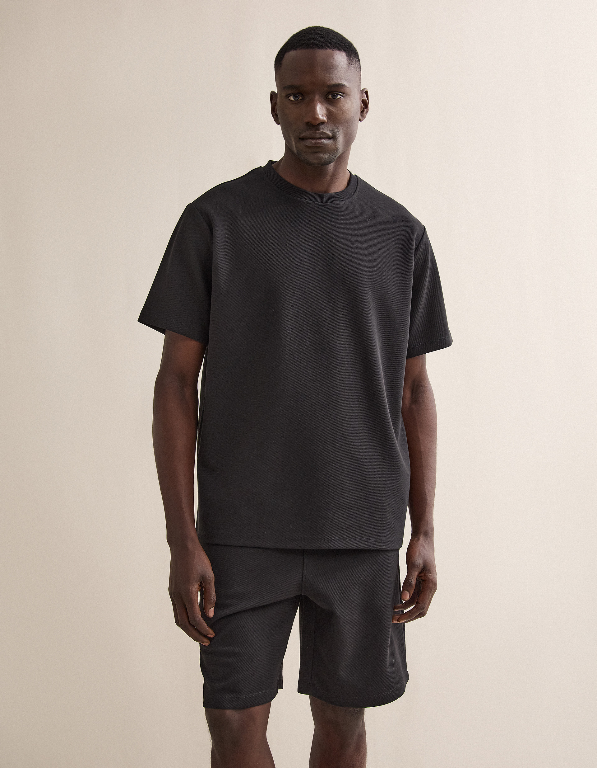 T-shirt, Homem, Preto