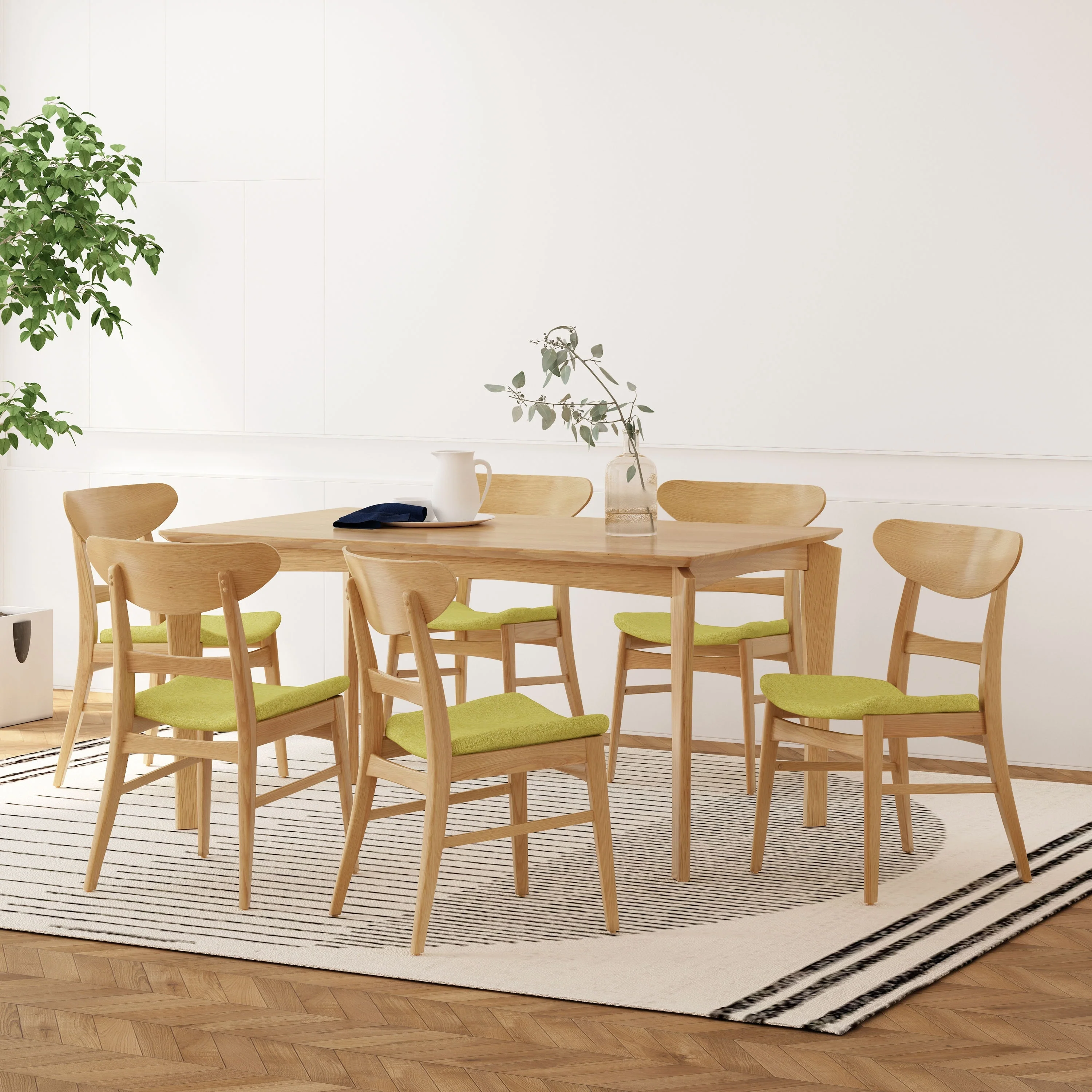 Amesbury Wood 7 Piece Dining Set by Christopher Knight Home