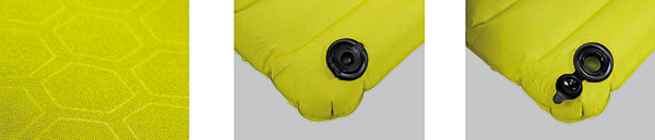 High Peak Dallas Twin,matelas gonflable double pneumatique,pompe à pied intégrée