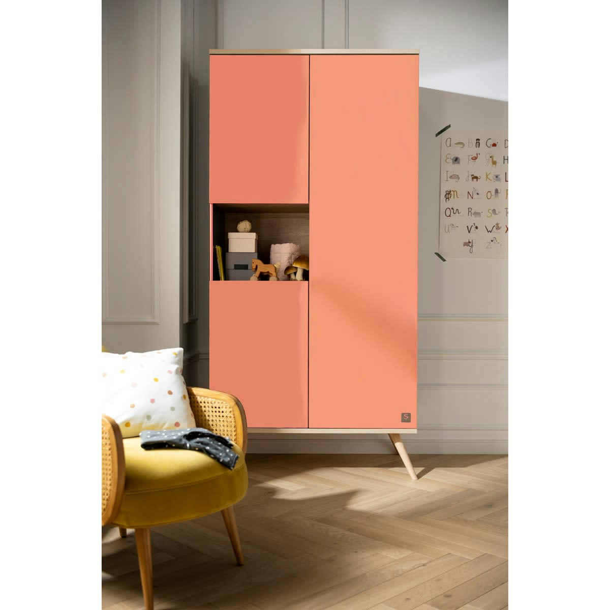 BOREALE - Armoire 3 portes 1 niche