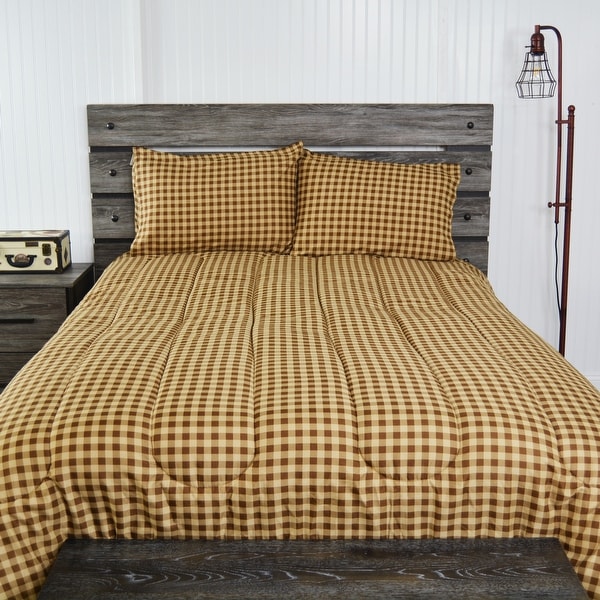 Donna Sharp Brown Bear Cabin 3-Piece Comforter Set