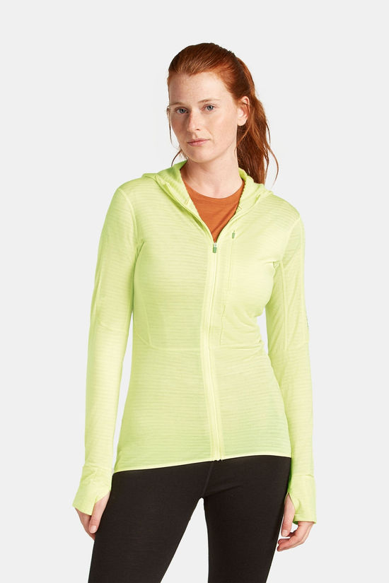 icebreaker 200 RealFleece Descender LS Zip Vest Dames
