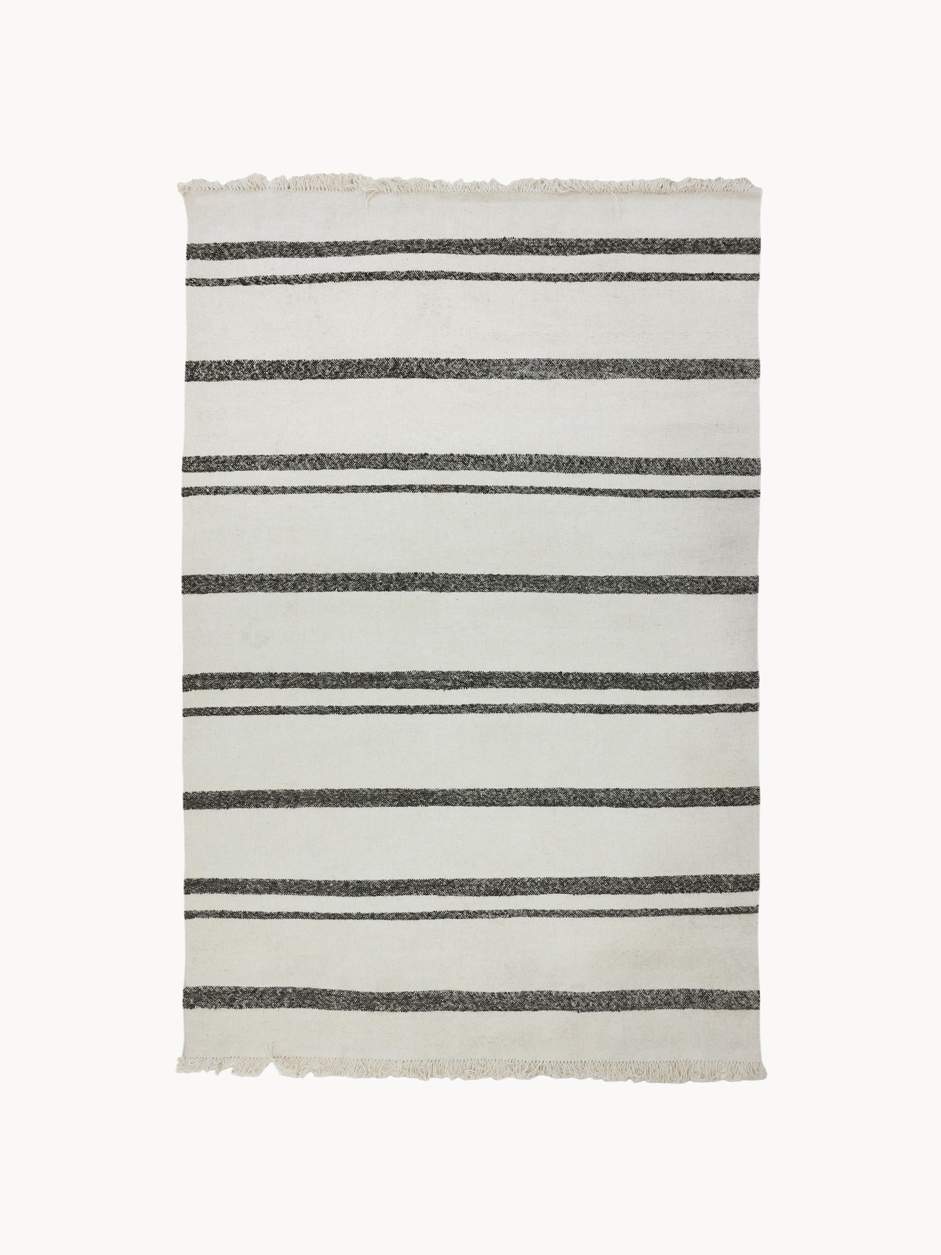 Wollteppich Striped
