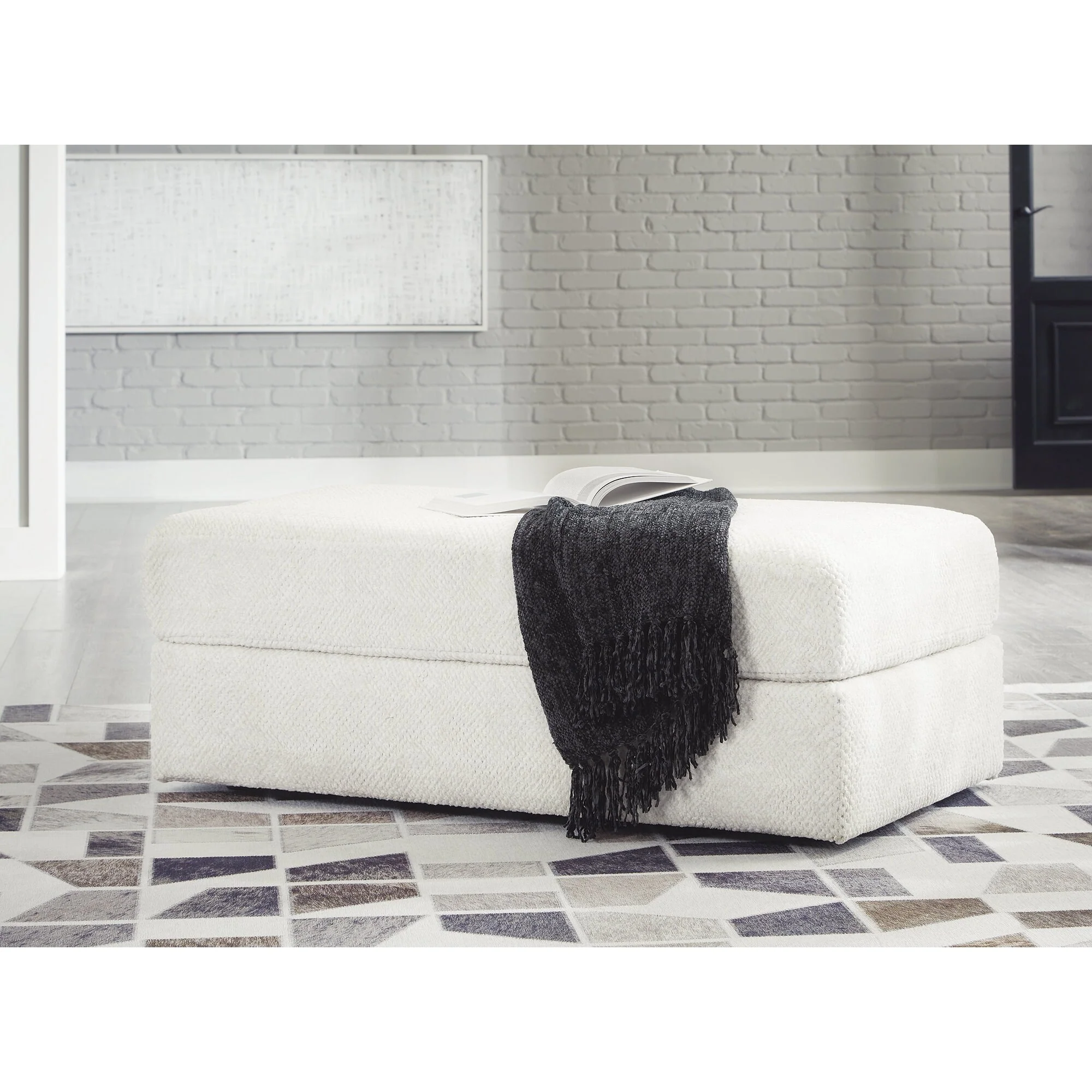 Signature Design by Ashley Karinne Oversized Accent Ottoman