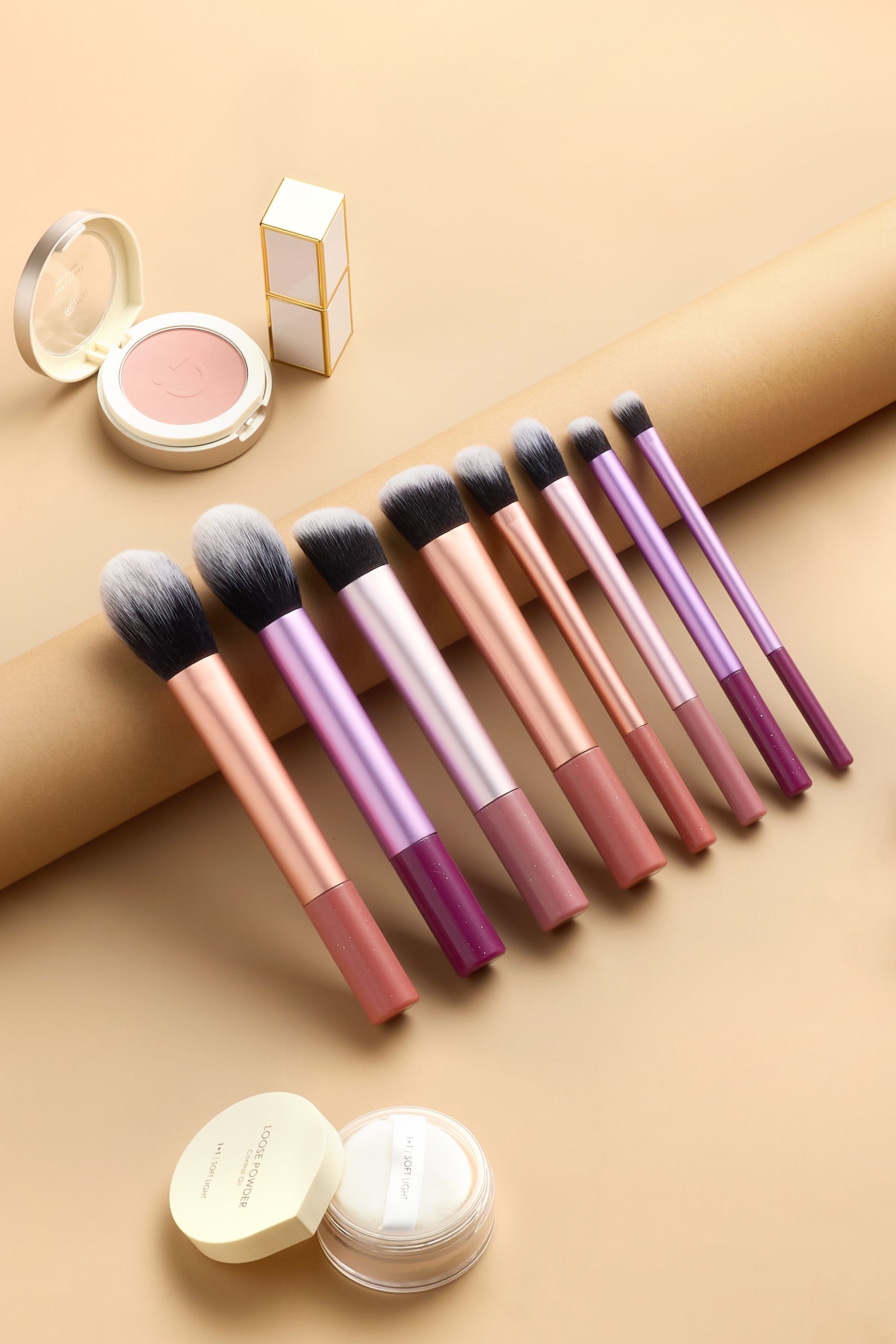 SHEONLY Set of 8 Professional Makeup Brush Tools