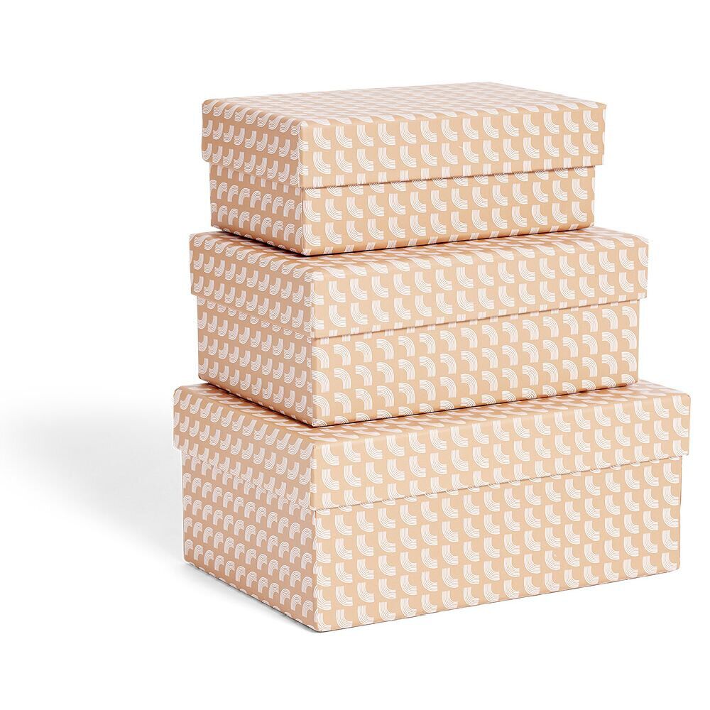 Lot de 3 boÎtes de rangement - 3 modèles