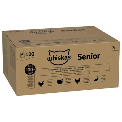 Whiskas Senior Pouches 120 x 85g