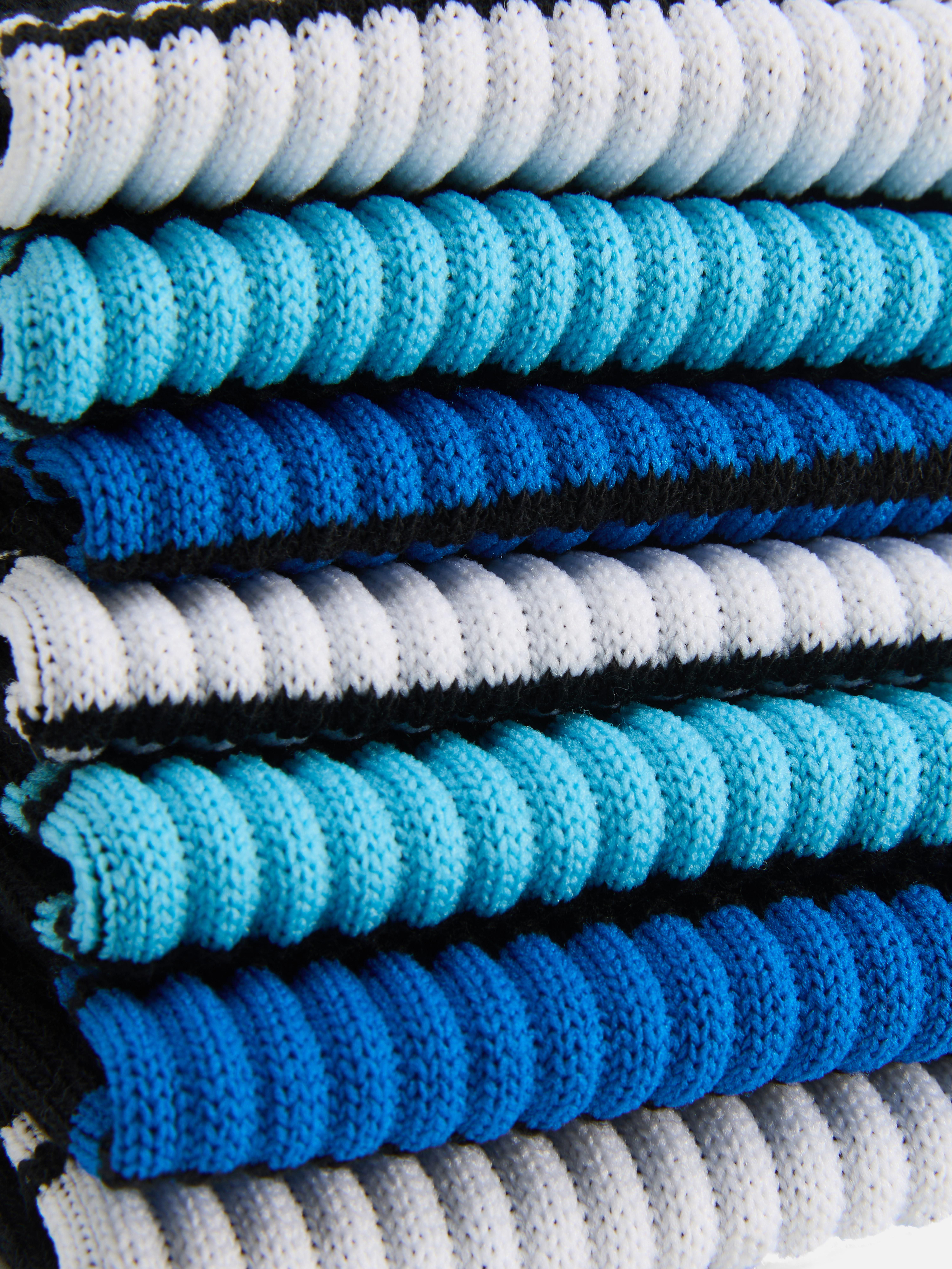 5-Pack Striped Sports Socks