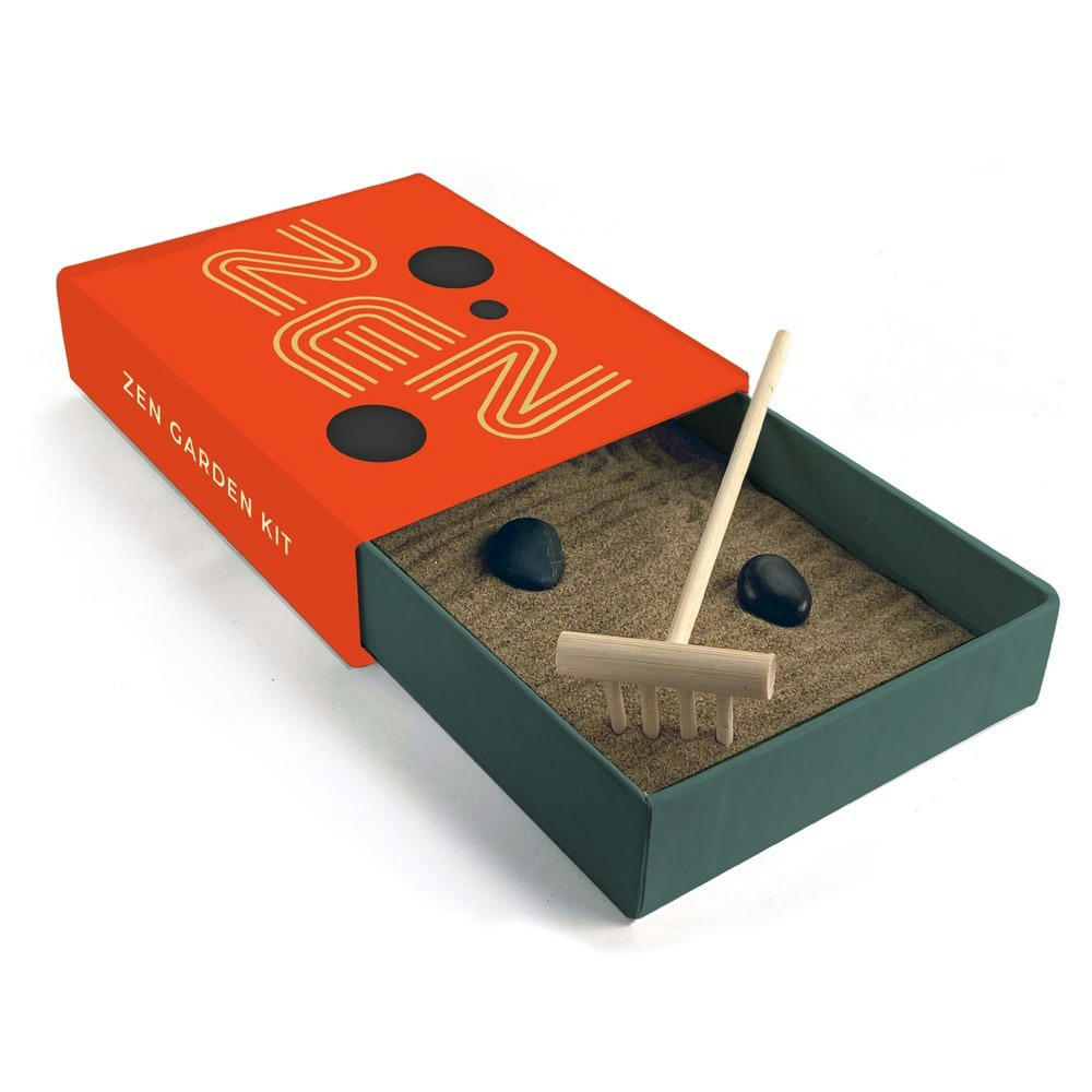 - Kit de jardin zen carton rouge