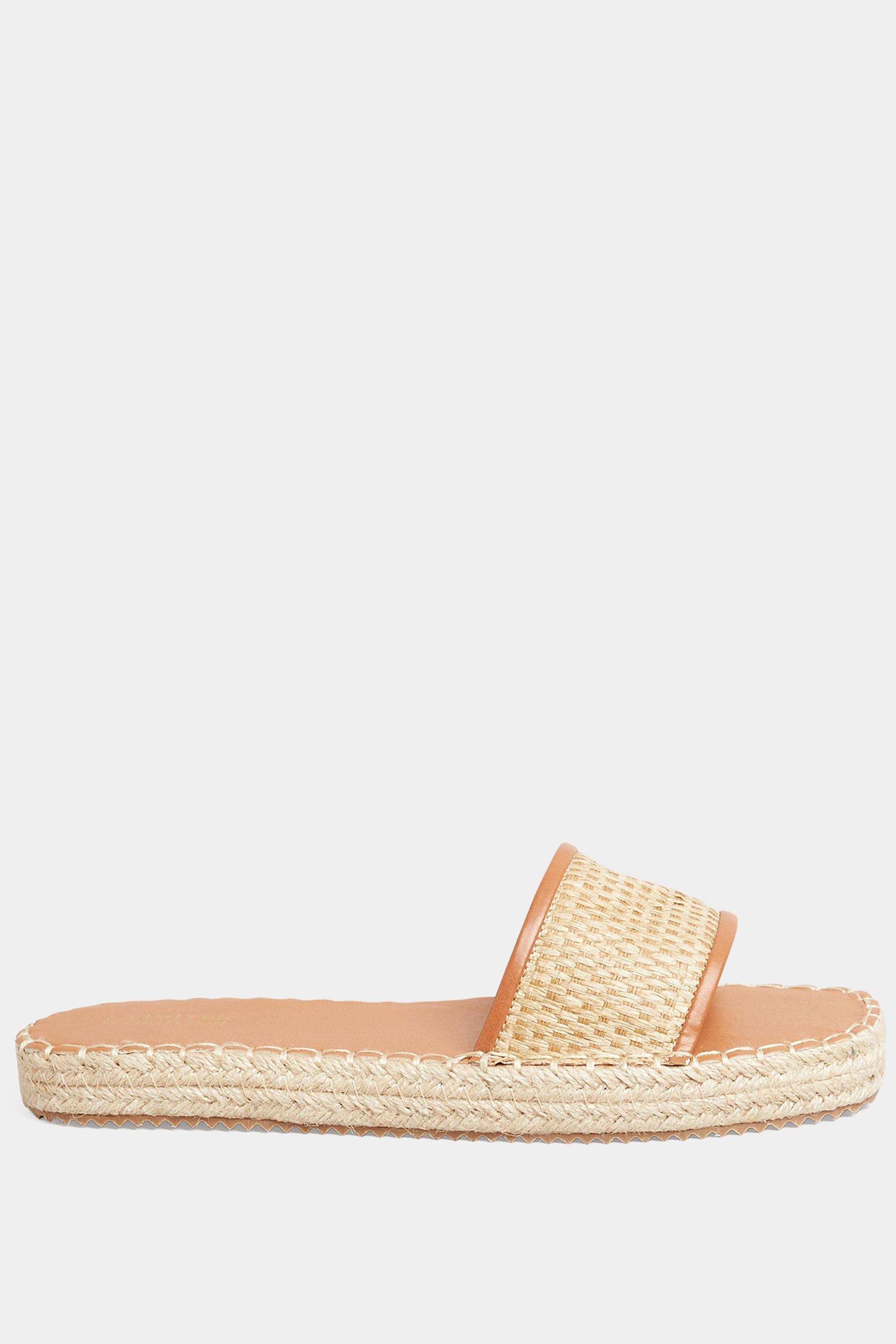 Yours Wide Fit Espadrille Mules