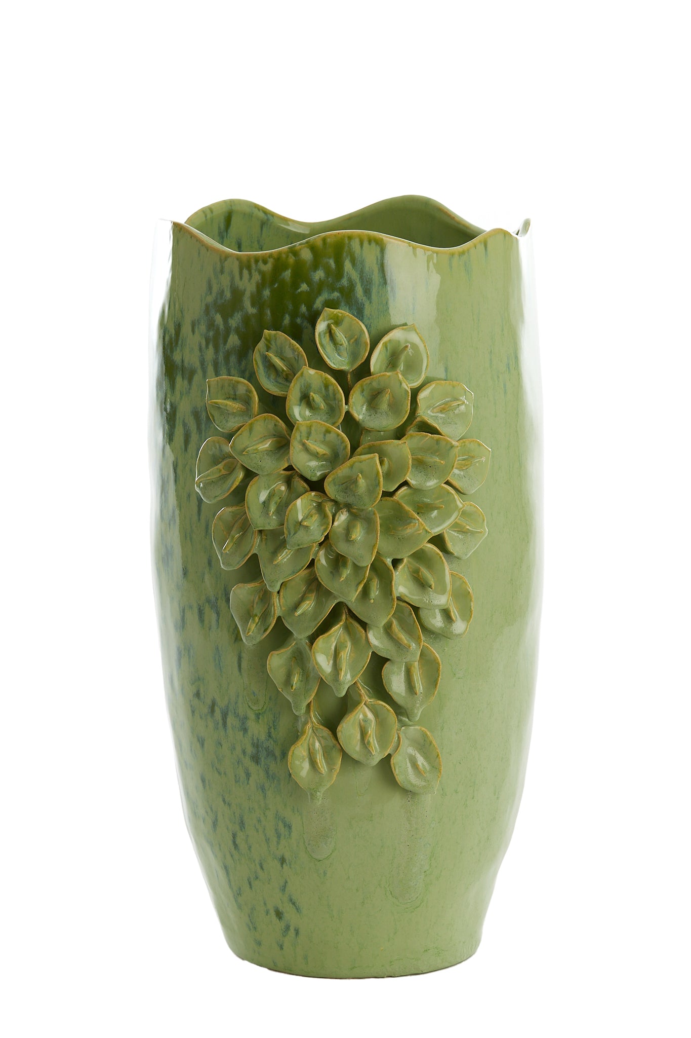 Light & Living vaas AMIATA - 31.5x27x50cm - groen