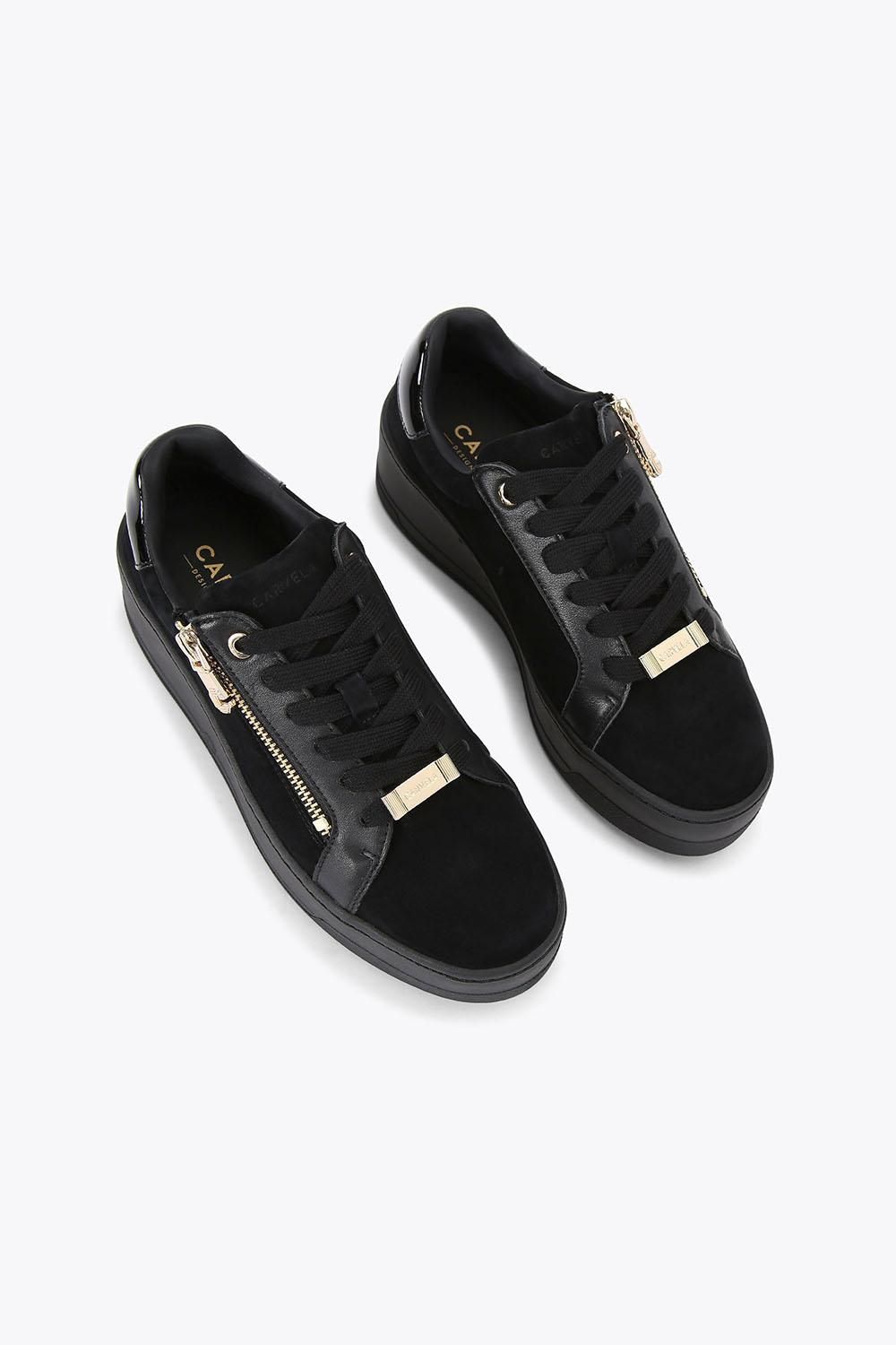 Carvela Connected Zip' Suede Trainers