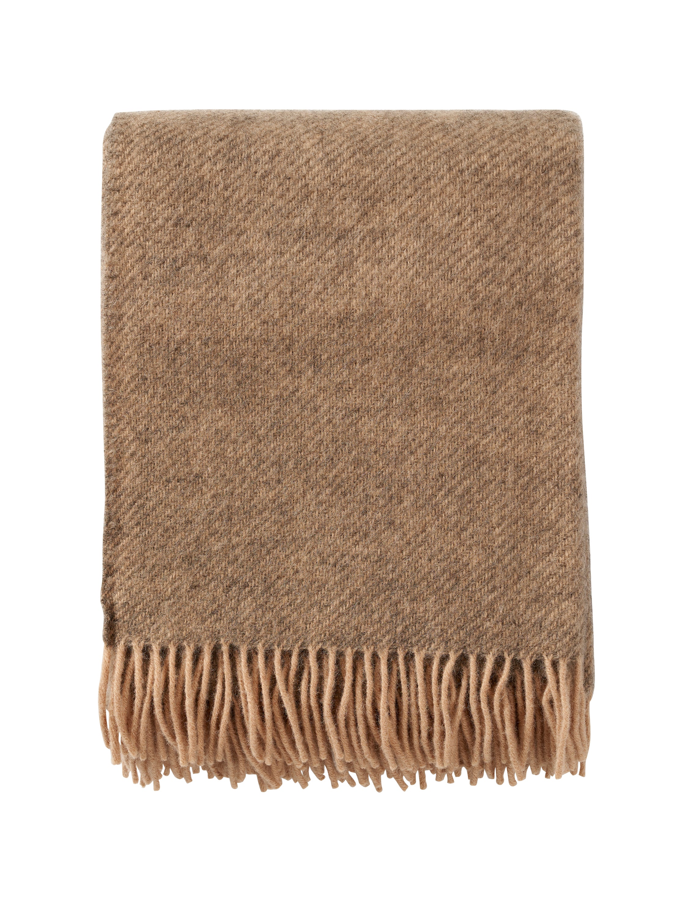 Klippan 100% wollen deken - Gotland - beige- 130x200cm