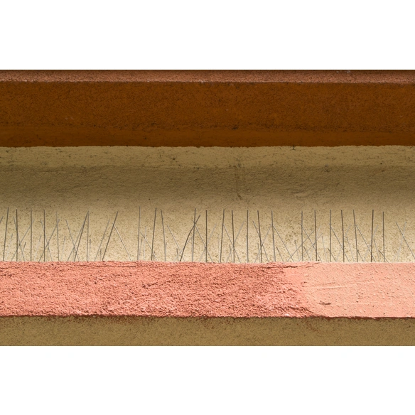 Taubenschutz, Edelstahl, Länge: 350 mm, silberfarben