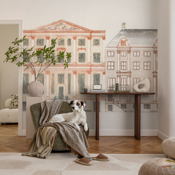 Samoprzylepna tapeta Klasyczne budynki 104x70 Wallfluent