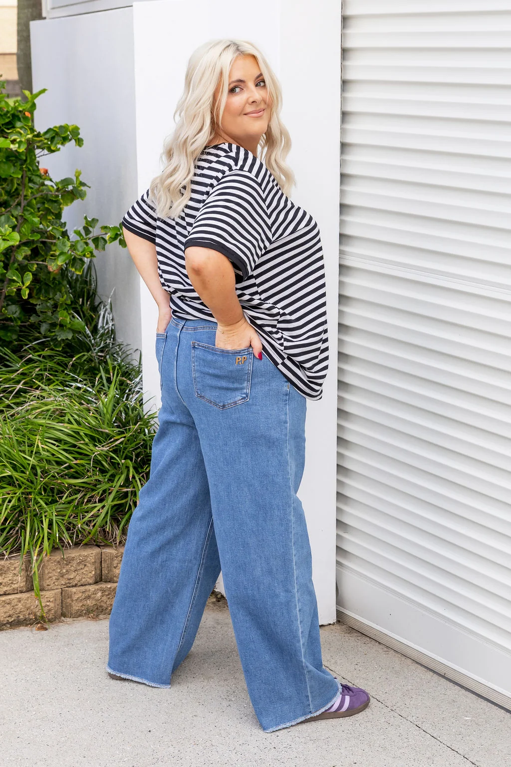 Rikki Jeans in Mid Blue