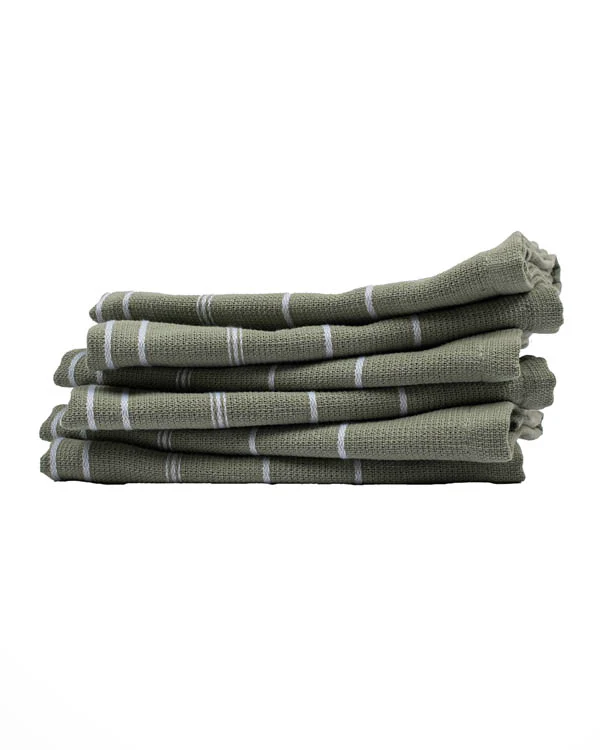 Classic Bath Washcloth Bundle 6 Pack - Sage