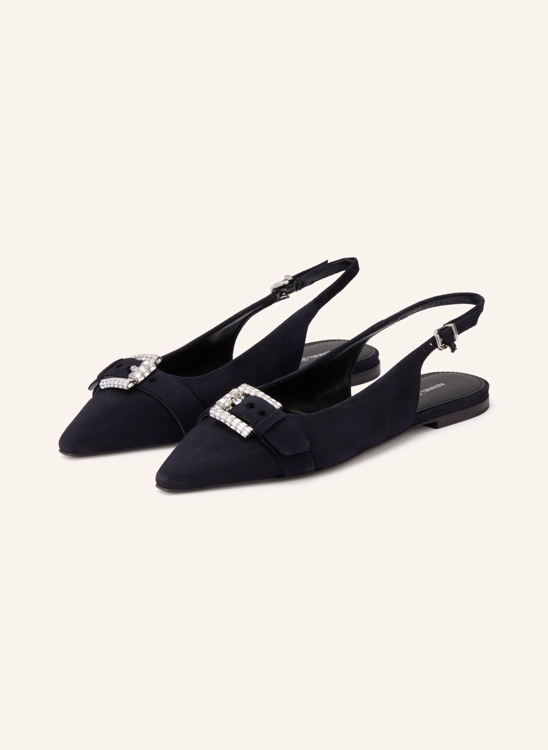 KENNEL & SCHMENGER Slingballerinas NIKA mit Schmucksteinen