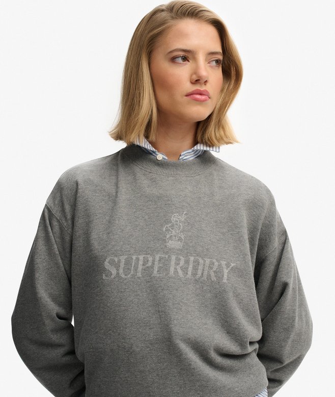 British Design Relaxed Crew Sweatshirt