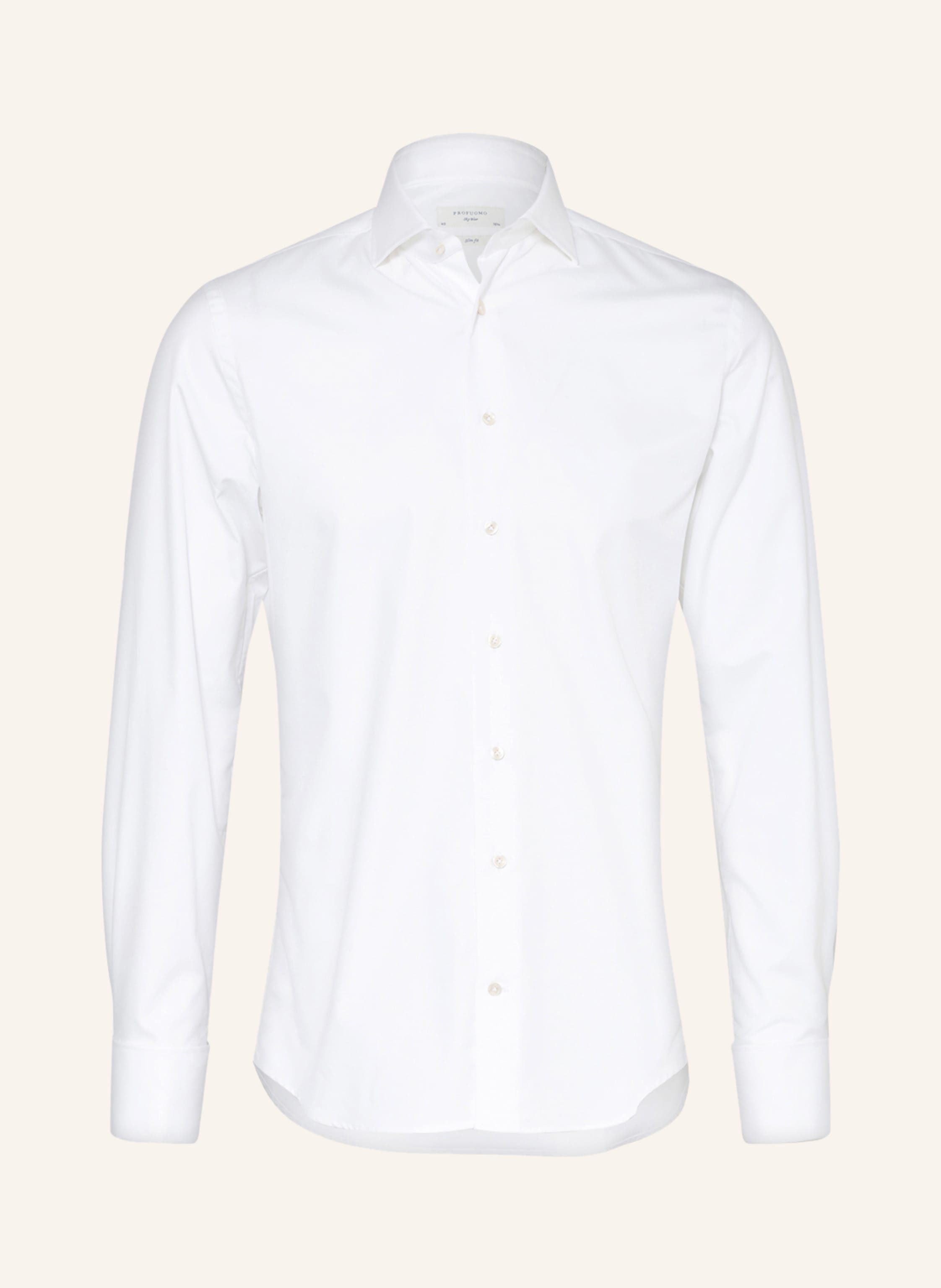 PROFUOMO Hemd Slim Fit mit Umschlagmanschette