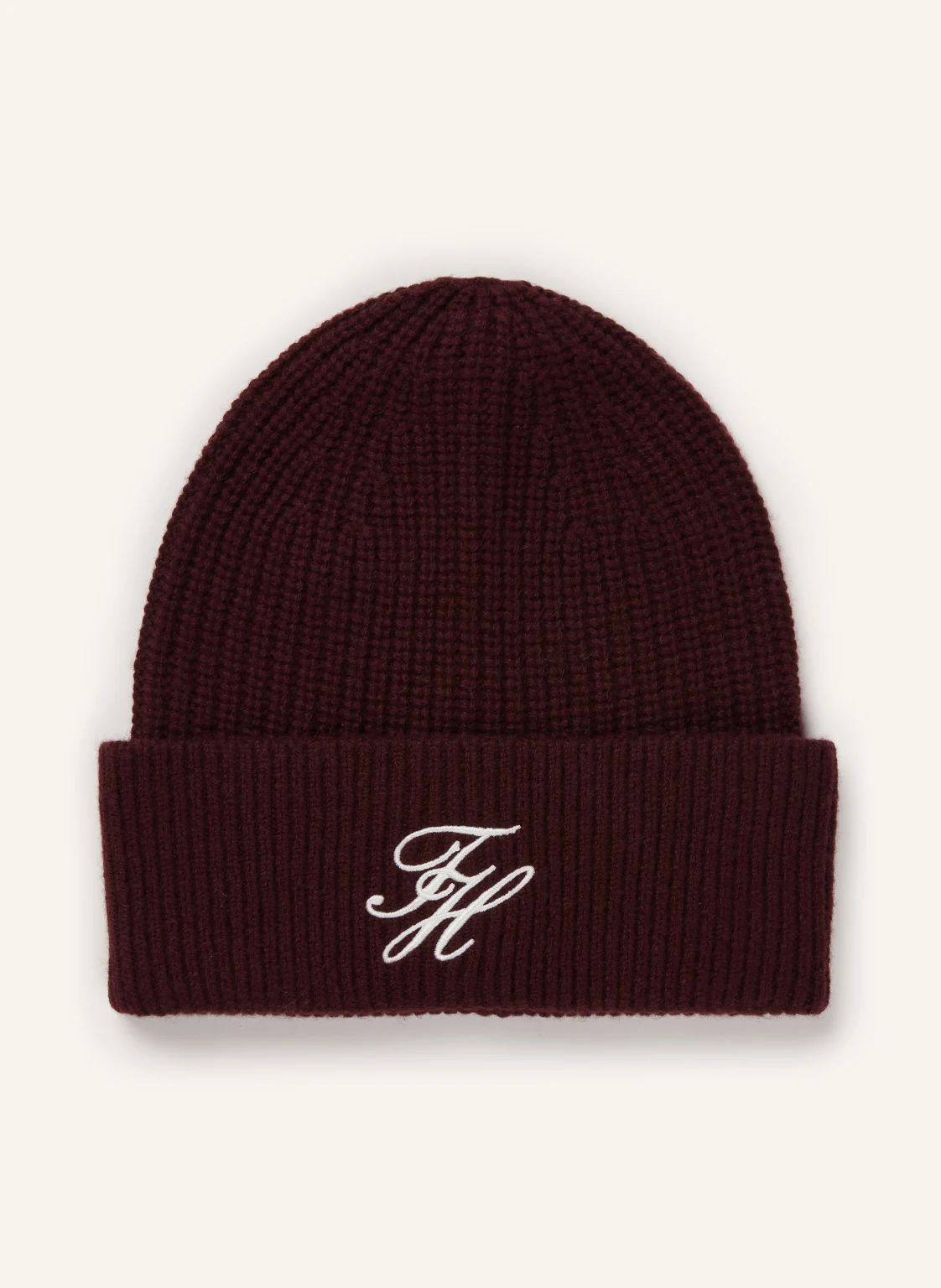 TOMMY HILFIGER Mütze mit Cashmere