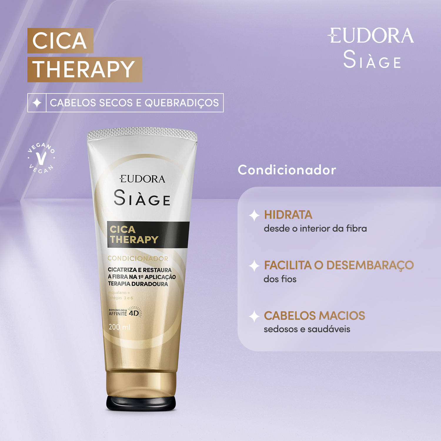 Condicionador Siàge Cica-Therapy 200ml