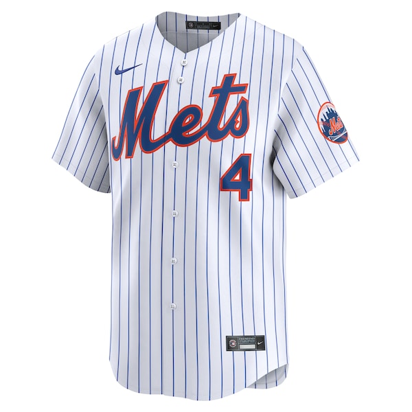 Francisco Alvarez New York Mets Nike Home Limited Player Jersey - White