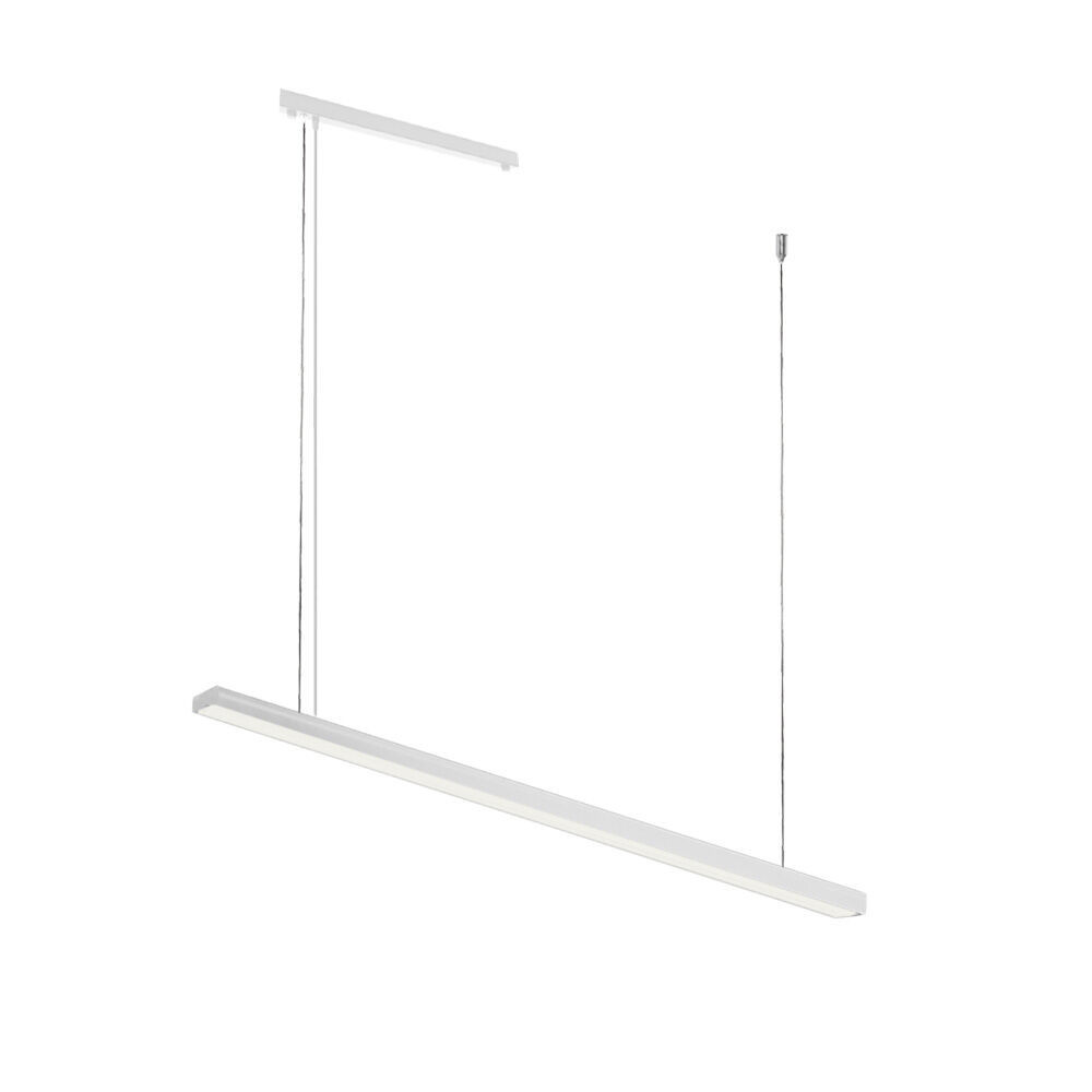 Lampa wisząca HIATE biała LED 1x24W Ciepła biel 2930lm Shilo