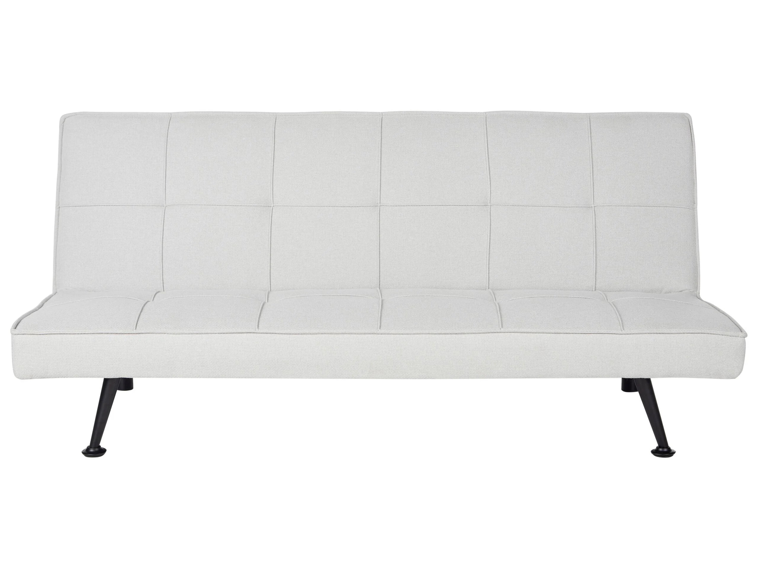 Sofa kanapa rozkładana pikowana szara