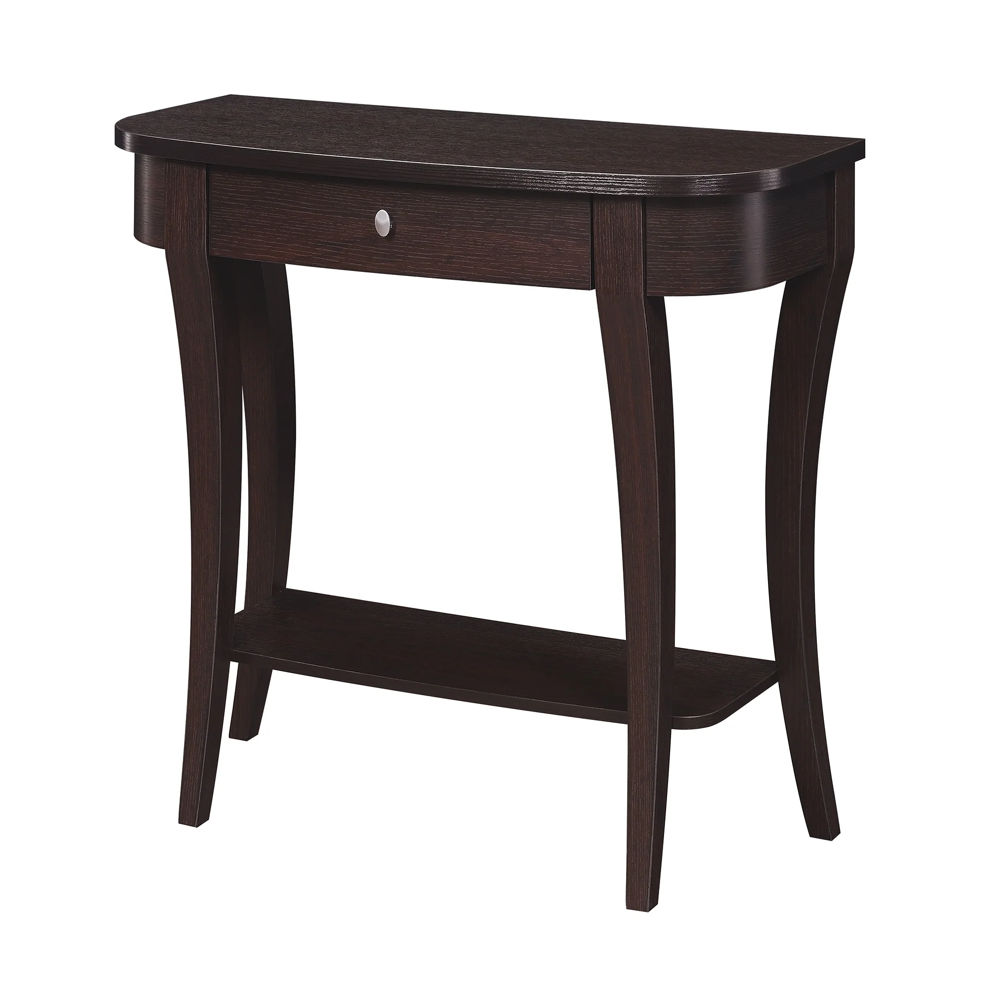 Convenience Concepts Newport 1 Drawer Console Table with Shelf