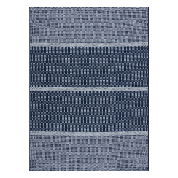 Dywan SZNURKOWY SIZAL COLOR 47011/309 Pasy Niebieski 120x170 cm
