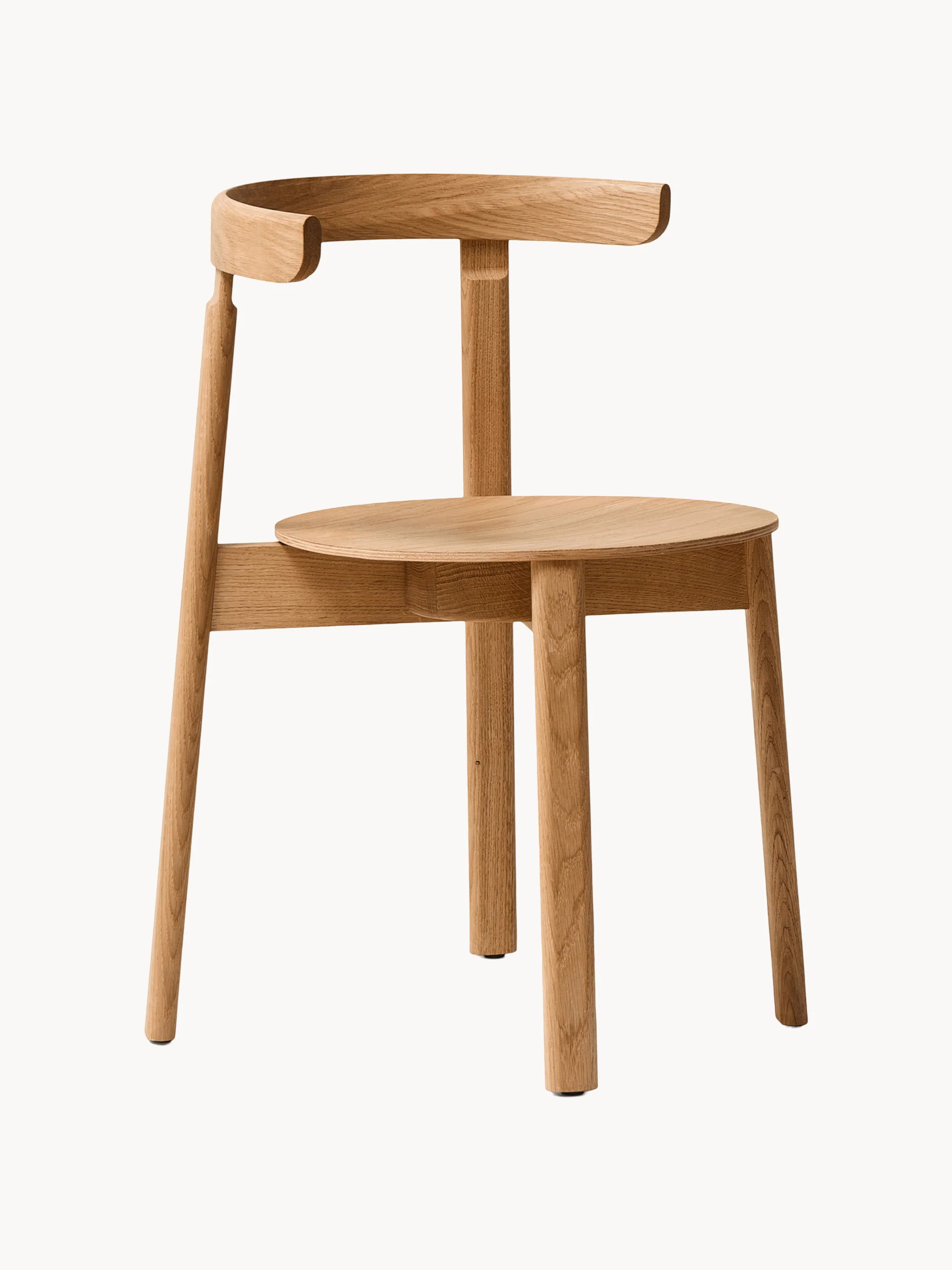 Holzstuhl Lunar