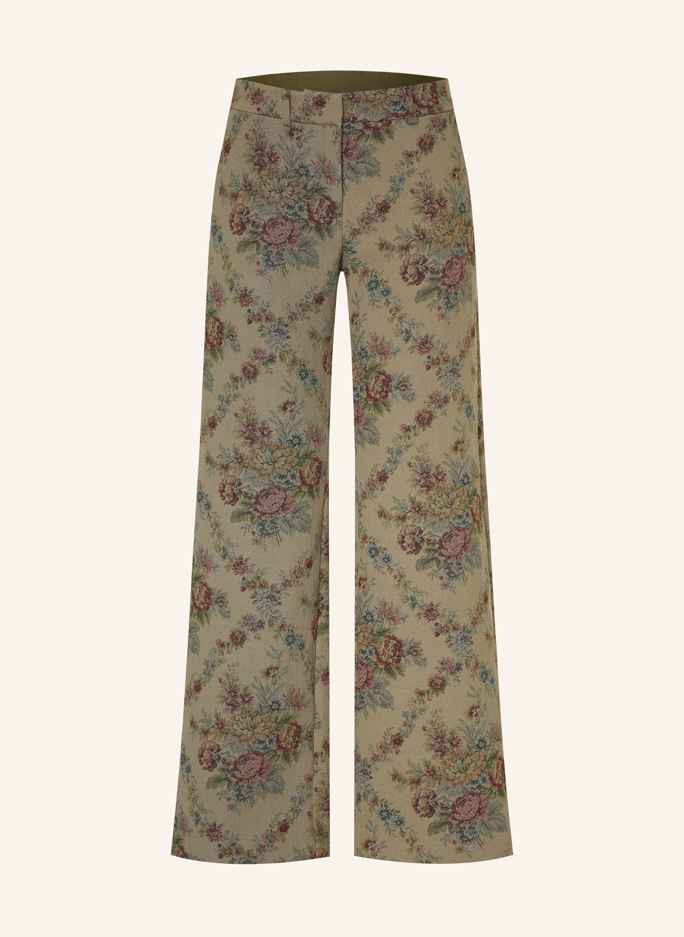 ba&sh Marlenehose REMEA aus Jacquard