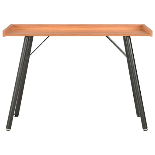 NNEVL Desk Brown 90x50x79 cm