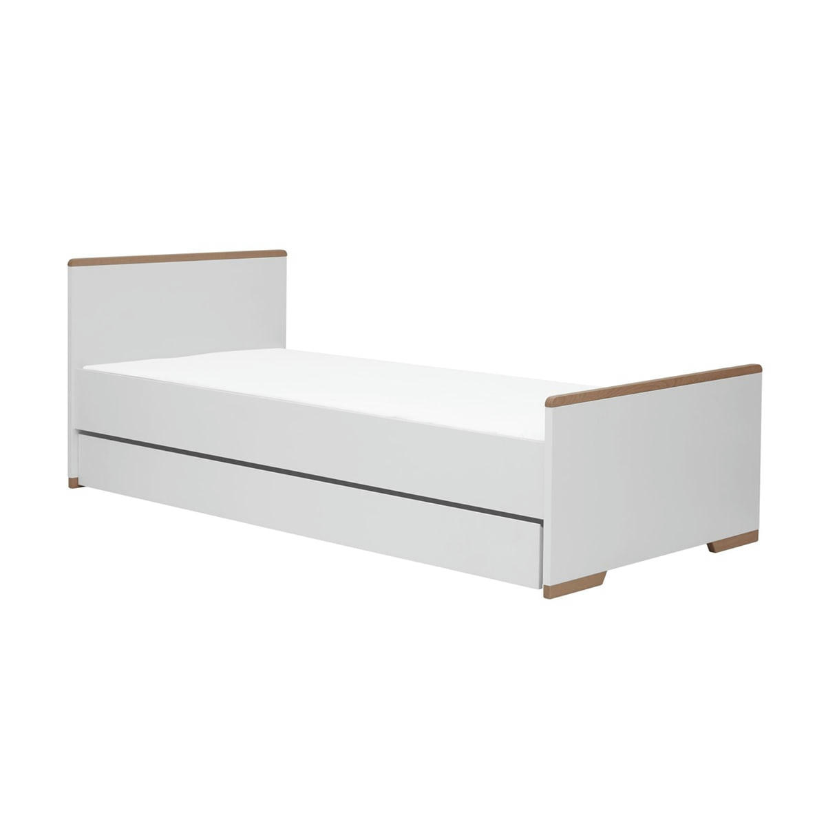 - - Tiroir pour lit junior 90x200 blanc