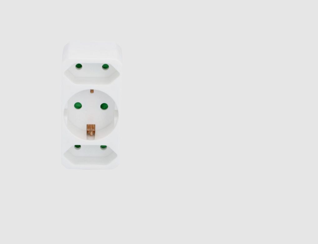 Multistecker Weiß