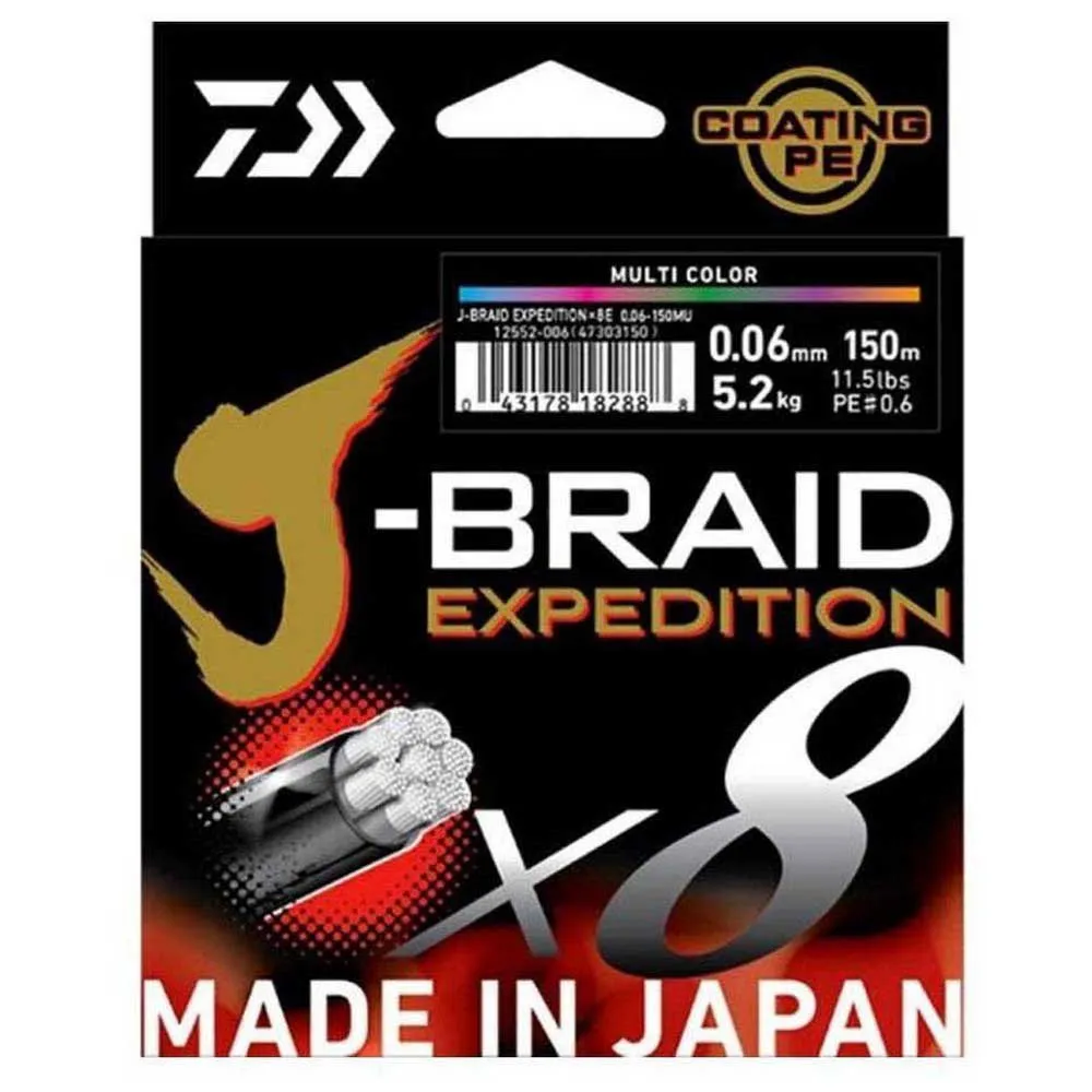 Daiwa J´Braid EXP X8 300 m braided line
