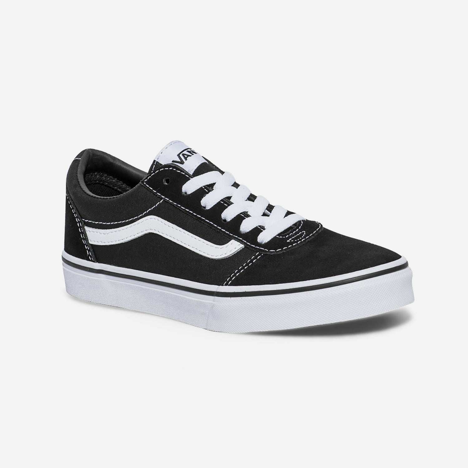 Tennis VANS noire en cuir velours