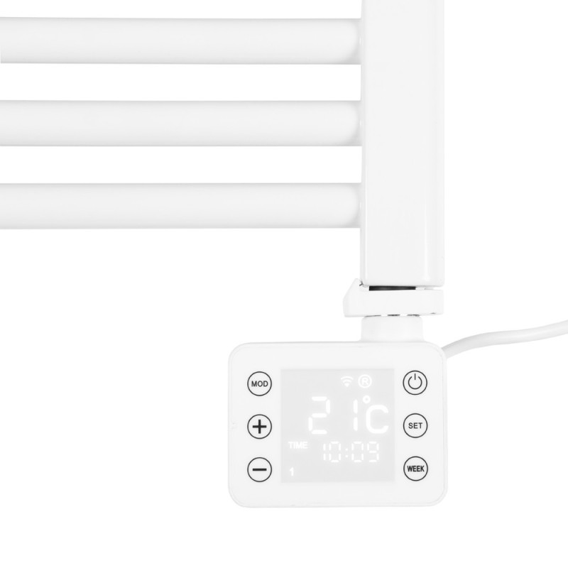 Sèche-serviettes électrique Sani Wifi blanc 1000 W EUROM