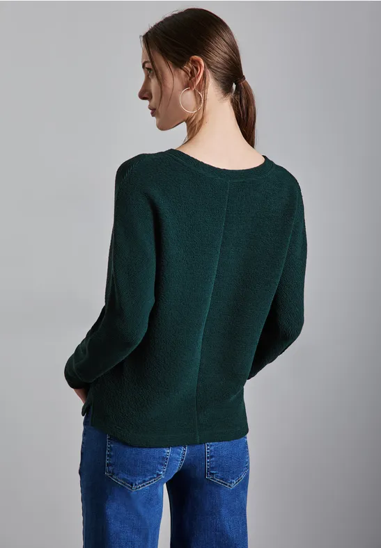 Kuscheliges Strukturshirt