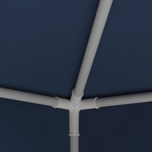 NNEVL Professional Party Tent with Side Walls 4x9 m Blue 90 g/m&sup2;
