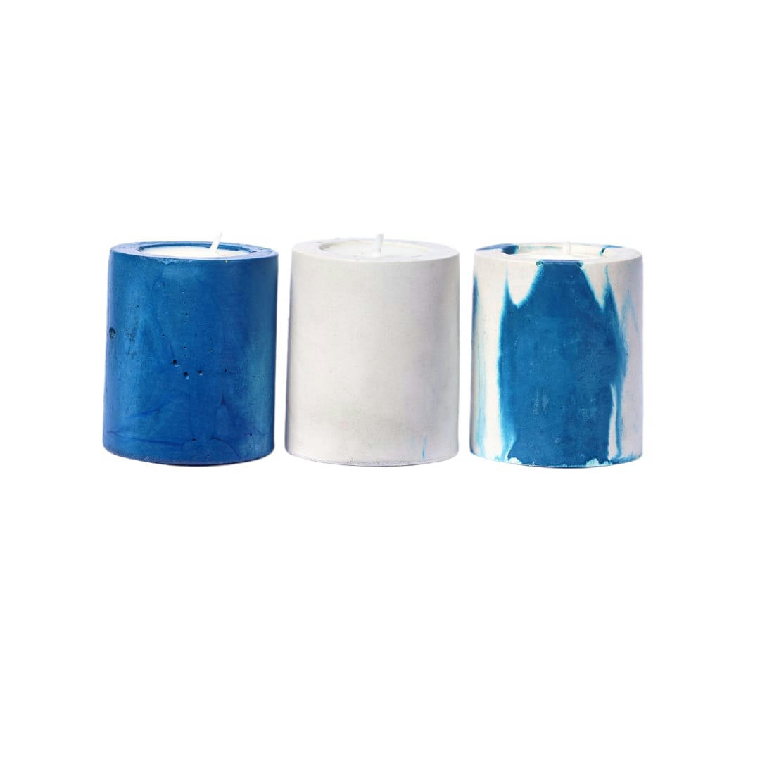 BABY BOUGIES - Baby bougies en béton gris