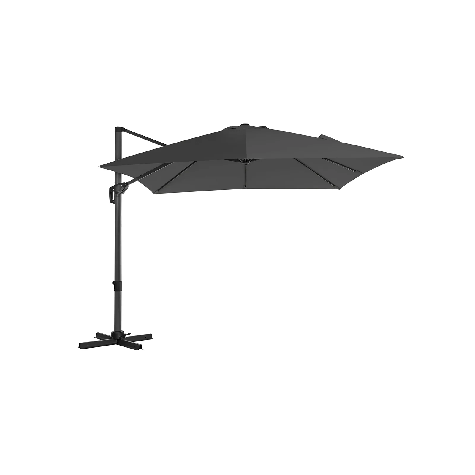 Parasol déporté de jardin 3 x 3 m